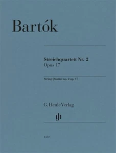 Bartok Streichquartett Nr. 2 Op. 17 Streichquartett Stimmenbuch NEU 051481422 - Bild 1 von 1