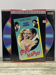 Love Happy (Laserdisc) Marilyn Monroe And The Marx Bros. Rare - Picture 1 of 3