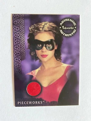 Charmed Costume Pieceworks card PW5 Alyssa Milano Red - Image 1 of 2
