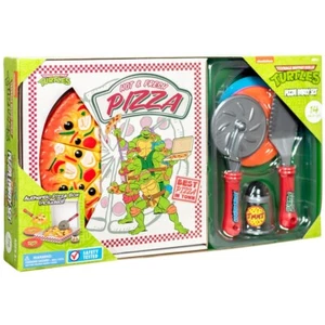 New 2023 Nickelodeon Teenage Mutant Ninja Turtles Mayhem Movie Pizza Party Set - Picture 1 of 7