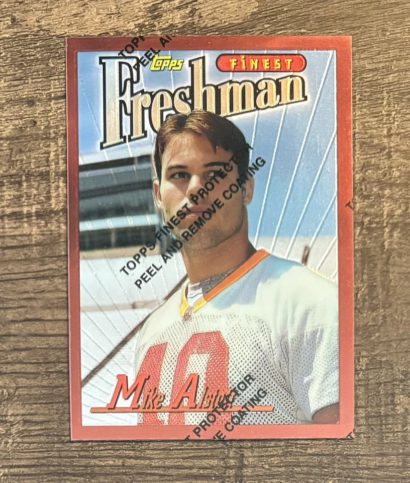 1996 Topps Finest - #335 Mike Alstott RC With Peel - Image 1 of 1