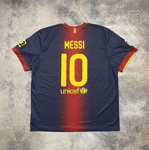 Nike Barcelona 2012-2013 Home #10 MESSI SOCCER SHIRT FOOTBALL JERSEY Cover