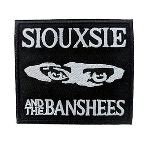 Siouxsie and the Banshees Aufnäher, Siouxsie and the Banshees Bügelbild Band Patch - Bild 1 von 1