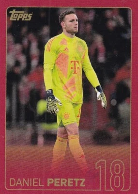 Topps 125 Years Bayern Munich Sticker No. 151 Daniel Peretz