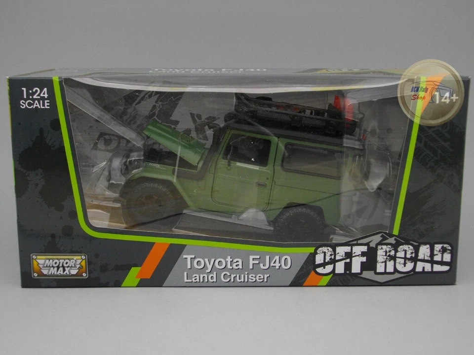 Toyota FJ40 Land Cruiser - Motormax 1:24 - MX79137GR - Immagine 1 di 1