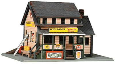 Walthers escala 1/160 N WILLIAM'S COUNTRY STORE kit modelo realista LifeLike 7463 Foto 1 de 2