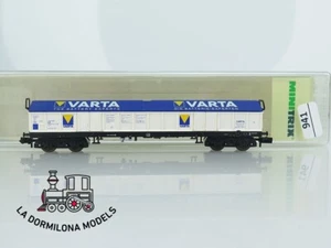 MG941 Escala N MINITRIX 13868 Schiebedachwagen 21 80 579 9 511-6 VARTA DB - OVP - Imagen 1 de 12