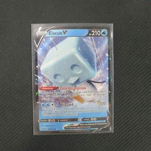 Eiscue V 055/192 ULTRA RARE HOLO Rebel Clash Pokemon TCG Card - Picture 1 of 1