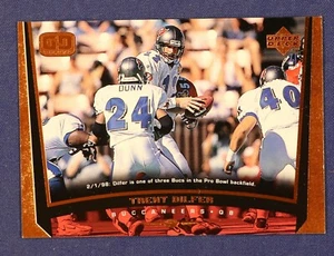 1998 Upper Deck Bronze #231 Trent Dilfer #d /100 Buccaneers - Picture 1 of 2