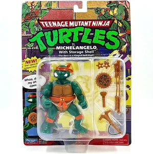 Michelangelo With Storage Shell Tortugas Ninja Classic Turtle Playmates - Imagen 1 de 1