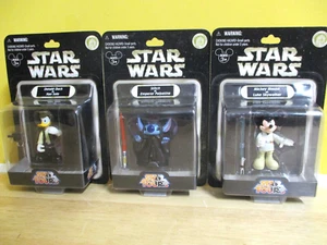 Juego de 5 figuras de acción Disney Star Tours serie 1 sin usar, en caja - Imagen 1 de 8