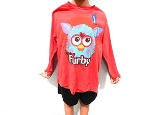 collectabilitess shirt boys furby (MEDIUM) size 8 - Picture 1 of 6