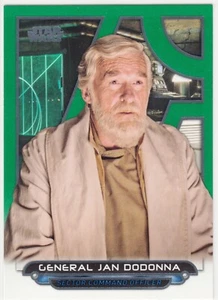 2018 Star Wars Galactic Files Base Green #RO-23 General Jan Dodonna 011/199 - Picture 1 of 1