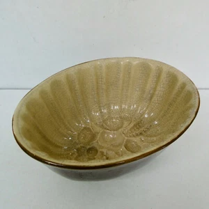 SUPERBE MOULE ANCIEN POUR GATEAU/FLAN/CHARLOTTE OU AUTRE EN TERRE VERNISSÉE - Imagen 1 de 9