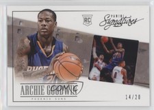 2013-14 Panini Signatures Film Onyx /20 Archie Goodwin #193 Rookie RC