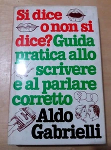 SI DICE O NON SI DICE? - A Gabrielli - Anno 1976  - Imagen 1 de 1