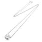 Tiffany & Co. Bezel Set Pendant Diamond Necklace Pt950