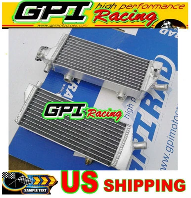 алюминиевый радиатор KTM 250/450/530 EXC/EXC-F 2008 2009-2011 2010 08 09 10 11 - Изображение 1 из 4