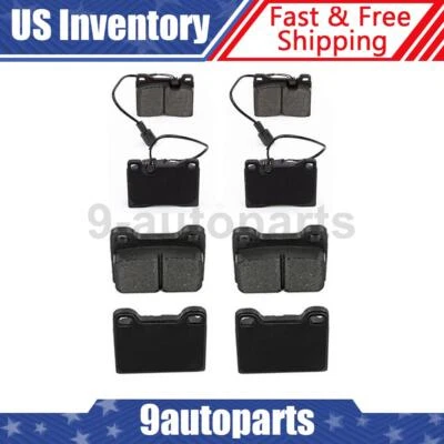 Kit Pastillas Freno Delanteras y Traseras Para 1983 1984 1985 1986 1987 Maserati Biturbo Foto 1 de 4