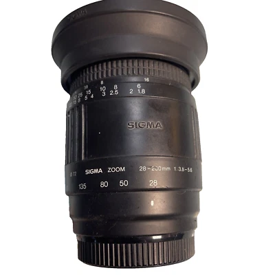 Sigma Zoom 28-200mm 1:3.8-5.6 For MINOLTA CAMERA Ships Free - Image 1 of 3