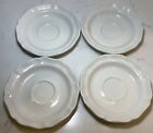 Lot de (4) - Mikasa French Countryside - Assiettes soucoupes blanches 6"