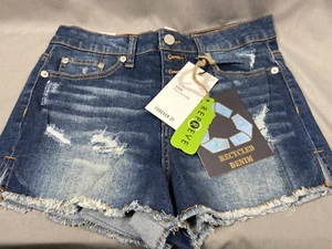 Women’s Forever 21 Distressed Jean Shorts Size 26 US - Picture 1 of 7