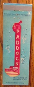 FULL LENGTH: PADDOCK BAR (INDIANAPOLIS, INDIANA) (HORSE) -G10 - Picture 1 of 2
