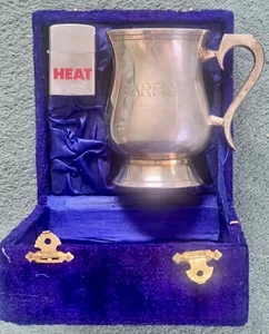 Film Promotion Item Barfly Beer Mug & Lighter 1980s Boxed New - Picture 1 of 6