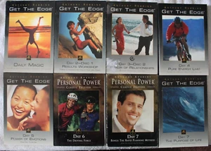 Anthony Robbins Get The Edge CD lot Day 2 3 4 5 6 7 bonus self help success - Picture 1 of 6