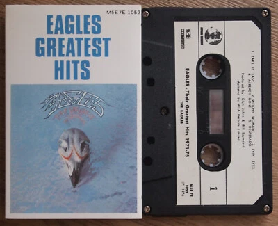 THE EAGLES - GREATEST HITS (ASYLUM M5E7E1052) AUSTRALIA / NEW ZEALAND CASSETTE 1 - Image 1 of 3