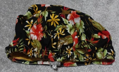 GUOER Tomm Hanes Women's & Men's Scrub Cap Scrub Hat One Size Floral Print - Image 1 of 4