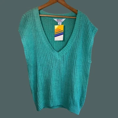 Vintage Special Events Knit Sweater Vest NWT - Image 1 of 4