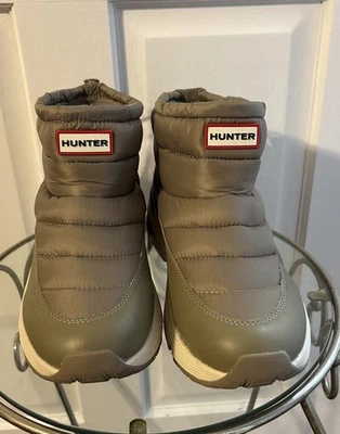 Botas de nieve impermeables Hunter Anne Millstone para mujer talla 10, nuevas sin caja Foto 1 de 4