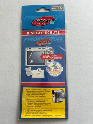 1 x LCD Display Screen 3.5" inch Foil Screen Protector for Camera DSLR Etc - Image 1 of 2