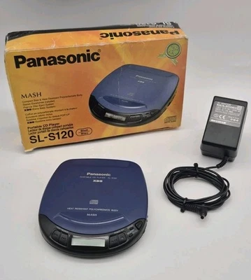 Panasonic Discman Tragbarer CD-Player SL-S120 Retro inkl. OVP - Getestet ✅️ - Bild 1 von 4