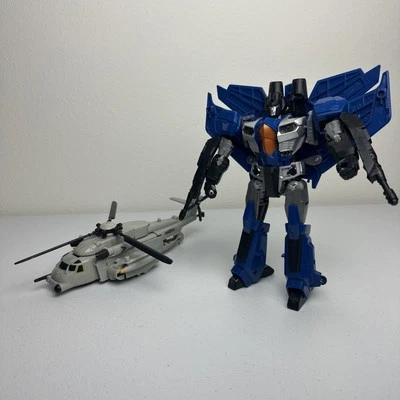 Transformers Combiner Wars Thundercracker  Generations Leader W/ Helicopter Lot - Image 1 of 4