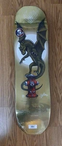 Powell Peralta Andy Anderson Hydrant Flight Deck, Gold, 8.4" x 32" - Picture 1 of 3