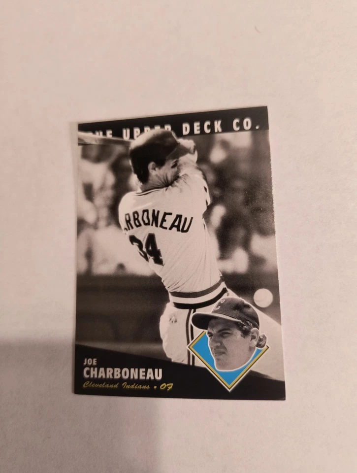 JOE CHARBONEAU 1994 UPPER DECK ALL TIME HEROES M.L. CAREER #141 FREE SHIPPING - Image 1 of 2