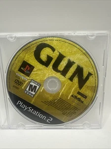 Gun (Sony PlayStation 2, PS2, 2005) Disc Only Tested Ships FREE - Picture 1 of 1