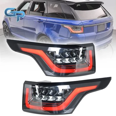 Pair Tail Light Assembly LED Lamp For Land Rover Range Rover Sport 2014-2018 - Image 1 of 4