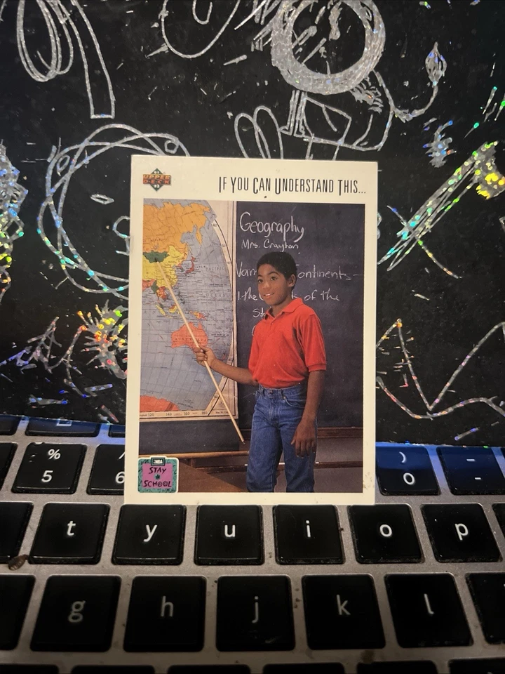 Tarjeta de baloncesto 1991-92 Upper Deck #23 Stay In School Phoenix Suns Foto 1 de 1