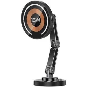 Magnetic Car Phone Holder 15W Fast Charging Easy Paste Mount Stand For 6003 - Photo 1 sur 7