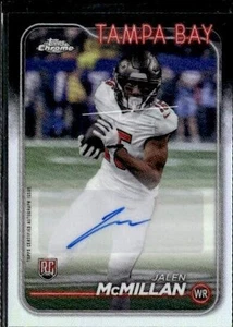 2024 Topps Chrome - Rookie Autographs Jalen McMillan #RA-JM (AU, RC) - Bild 1 von 2