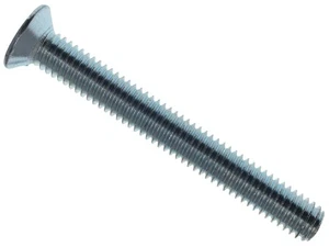 METALMATE Machine Screw Pozi Drive CSK ZP M6 x 50mm Box 25 MEMMSCSK0650 - Bild 1 von 1