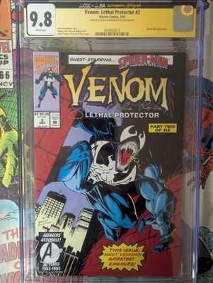 Venom Lethal Protector 2 Signed Sam De La Rosa Cgc 9.8 - Image 1 of 2