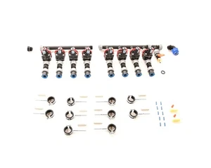 Distribuidor de válvulas de 8 unidades con Hunter PGV, 25 mm (3/4") / 24 mm Blulock Plug&Rain Eco - Imagen 1 de 3