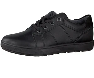 Ricosta Roy Boys Derbys  Black School Shoes - Picture 1 of 2