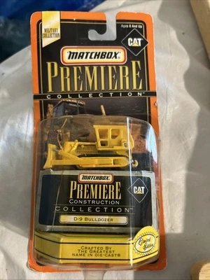 1998 Matchbox Premiere Construction Collection D-9 Bulldozer Caterpillar F23 B - Image 1 of 3