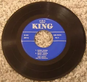 45 U/min von Earl Bostic, "Linger Awhile" auf King in E, E-Zustand, Extra Play - Bild 1 von 2
