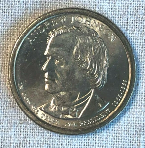 2011 P Andrew Johnson Presidential Dollar Coin - Uncirculated - Picture 1 of 2
